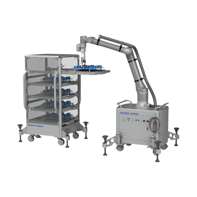 FA 協働ロボットワーク給除材ロボットシステム N-robotCart-三信電気株式会社