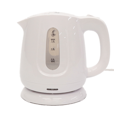キッチン家電 コードレス電気ケトル 1.0L HKM-100WH-株式会社 ヒロ・コーポレーション