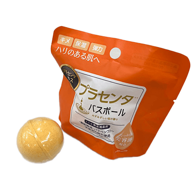 入浴剤 プラセンタバスボール 45g IT-2306-03-株式会社 ヒロ・コーポレーション