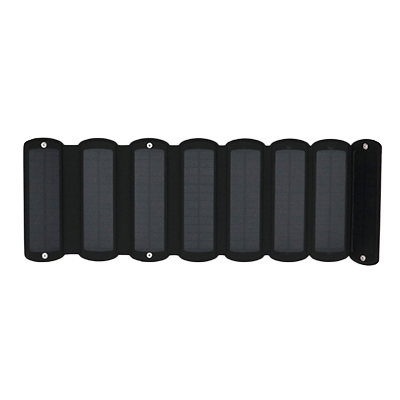 モバイル用品 8パネルソーラー充電器 HDL-8PS01-BK-株式会社 ヒロ・コーポレーション