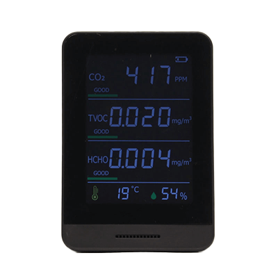 衛生用品 充電式 日本製CO2濃度測定器 HCOM-CNJP001-株式会社 ヒロ・コーポレーション