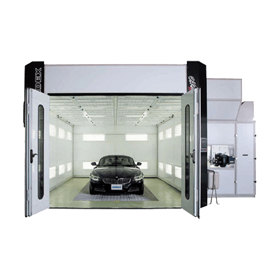 高品質一様流上下式プッシュプル塗装ブース CAB-07 Hyper-アンデックス株式会社