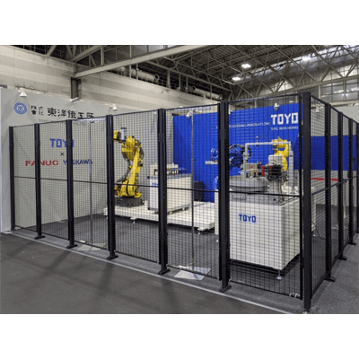 ドア枠加工ロボットシステム (日本木工機械展2021)-株式会社東洋鉄工所
