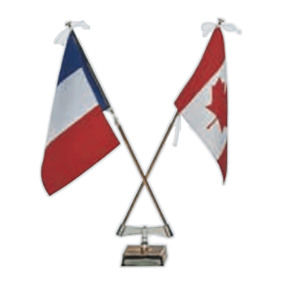 既製旗 世界の国旗 1本立てABS樹脂卓上旗立台 1-0085-服部株式会社