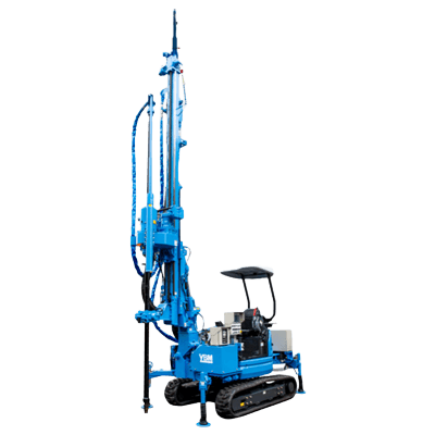 地盤改良機・鋼管打設機 パワフル＆コンパクト・シャープな操作性と高い剛性 GIシリーズ GI-35C-4-株式会社ワイビーエム