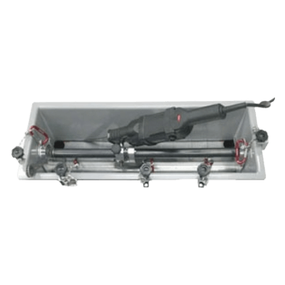 フラットデッキ開口作業の身体的負担を軽減します デッキ開口切断機 385001-レッキス工業株式会社