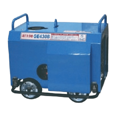高圧洗浄機 低騒音で市街地でも安心 防音タイプ GE430B-R 440159-レッキス工業株式会社