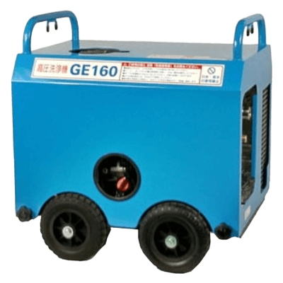 高圧洗浄機 低騒音で市街地でも安心 防音タイプ GE160-R 440158-レッキス工業株式会社