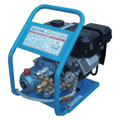 高圧洗浄機 一人での作業に最適 ガソリンエンジンタイプ軽量 JQ1011GN-R 440155-レッキス工業株式会社