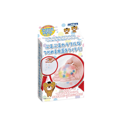 おうちでできる。サイエンス&クラフトシリーズ ぷるぷるカラフルなつかめる水玉をつくろう-株式会社ルミカ
