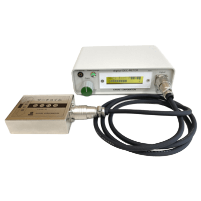 点検・計測 安全をお届けします ケーブル検電器 (デジタルデックメーター) Digital DEC-METER-株式会社カナエ