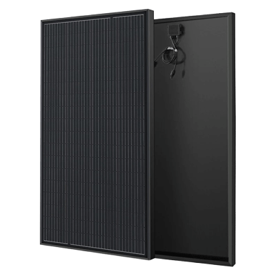 太陽光発電所システム 単結晶ソーラーパネル 200W-20Vqihao-hei-株式会社タイガン