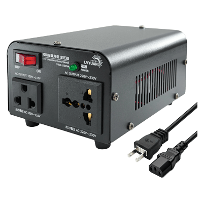 アップ/ダウン両用変圧器 550W vtjp-550va-株式会社タイガン