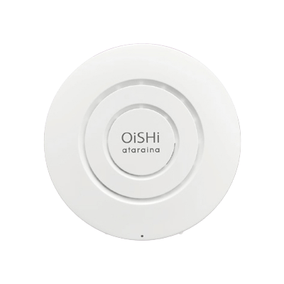 いつでもどこでもおいしい空気。持ち運べる空気清浄器。 OiSHi 花粉対応アロマ空気清浄機 CT-OS01-株式会社テクノリーフ