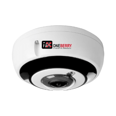 AI搭載IPカメラ 5MP コンパクト IRフィッシュアイ AI IP カメラ OB-5MP-IRFE-Intoo株式会社