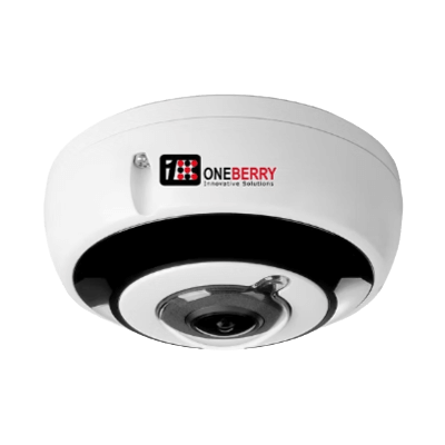 AI搭載IPカメラ 12MP コンパクト IRフィッシュアイ AI IP カメラ OB-12MP-IRFE-Intoo株式会社