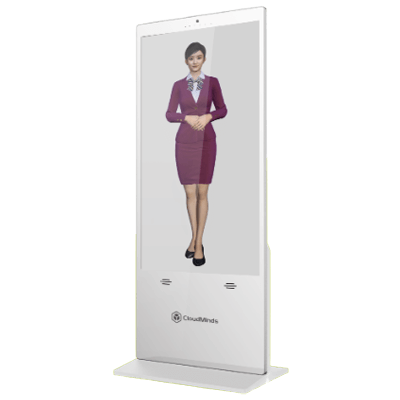 バーチャル型サービスロボット Cloudia-テラボックス株式会社