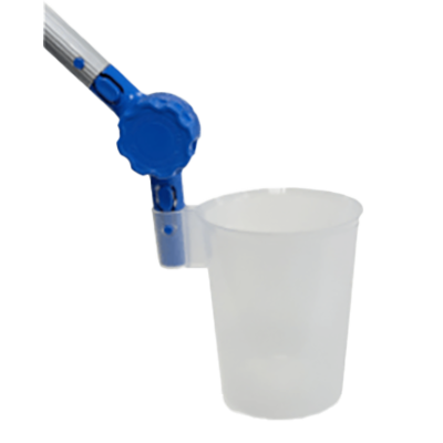 環境サンプラー テレスクープ専用アタッチメント 角度調整可能ビーカー PP製-マクセルフロンティア株式会社