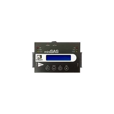 U-Reachミニシリーズ 1:1SAS/SATA HDDデュプリケーター/消去装置 SAS-MS118-株式会社U-Reach Data Solutions