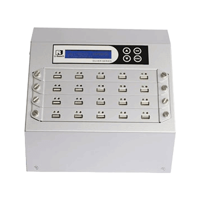 U-Reach Intelligent 9 Silverシリーズ USBデュプリケーター/消去装置 UB920S-株式会社U-Reach Data Solutions