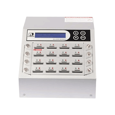 U-Reach Intelligent 9 Silverシリーズ SDデュプリケーター/消去装置 SD916S-株式会社U-Reach Data Solutions
