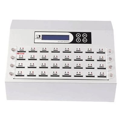 U-Reach Intelligent 9 Silverシリーズ SDデュプリケーター/消去装置 SD932S-株式会社U-Reach Data Solutions