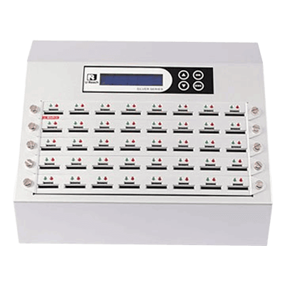 U-Reach Intelligent 9 Silverシリーズ SDデュプリケーター/消去装置 SD940S-株式会社U-Reach Data Solutions