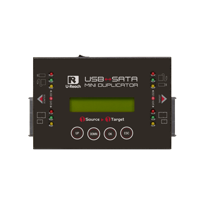 U-Reach ディスクツール USB＆SATA デュプリケーター/消去装置 HQ200H-株式会社U-Reach Data Solutions