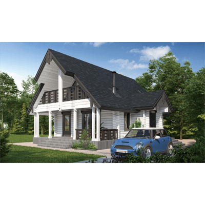 フィンログハウス MAKI (マキ：丘) FL06-株式会社ビックボックス