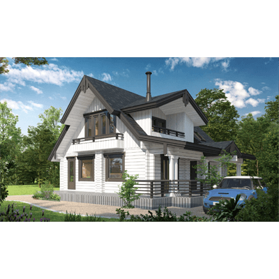 フィンログハウス ELOKUVA (エロクバ：映画) FL10-株式会社ビックボックス