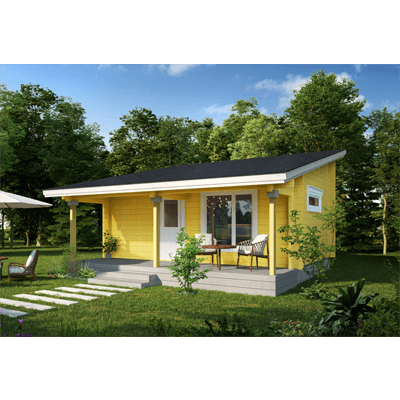 ミニログハウス KUKKA (クッカ：花) M-17-株式会社ビックボックス