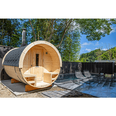 サウナ小屋 HELSINKI (ヘルシンキ) バレルサウナ-株式会社ビックボックス