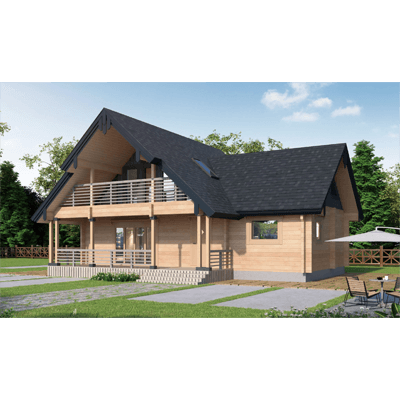 フィンログハウス TAHTI (タフティ：星) FL12-株式会社ビックボックス