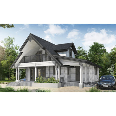 フィンログハウス ALKU (アルク：はじまり) FL13-株式会社ビックボックス