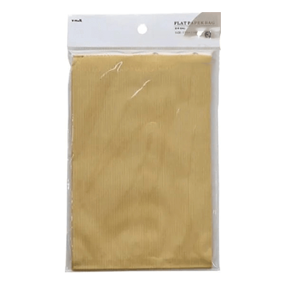 100円ショップ商品 ペーパーバッグ 300枚入 茶平バッグ 無地 Mサイズ 10個 H-OC20542-株式会社包む