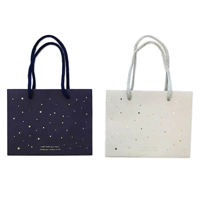100円ショップ商品 手提げ紙袋 紙袋 手提げ 10枚入 ダスティースター SSサイズ H-NG011-株式会社包む