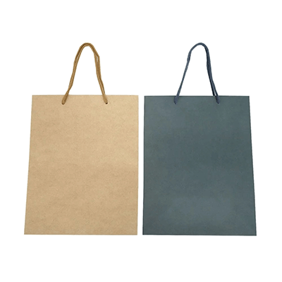 100円ショップ商品 手提げ紙袋 紙袋 手提げ 10枚入 エンボス クラフト&ブラック クラフト 黒 B5サイズ H-YG029-株式会社包む