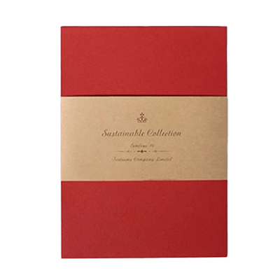 ステーショナリー 封筒 10枚入 NTラシャ べに 赤 無地 紅 H-TL0N9-株式会社包む