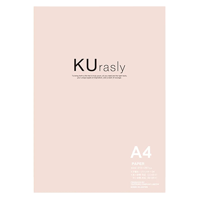 ステーショナリー デザインペーパー・カットペーパー カットペーパー 50枚入 A4サイズ さくら 桜 ピンク KUrasly H-TL0G4-株式会社包む