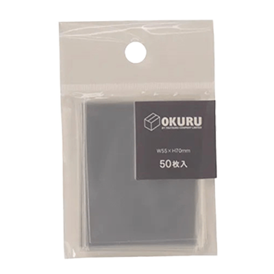 ラッピング ビニールバッグ 透明袋 クリアバッグ OPP袋 50枚入 SSサイズ 約W55×H70mm H-TF012-株式会社包む