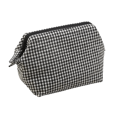 雑貨 ポーチ ATELIER tsutsumu アトリエ包む ポーチ ギンガムチェック ワイヤーポーチ H-AA001-株式会社包む