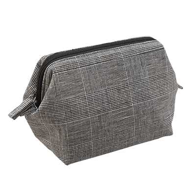 雑貨 ポーチ ATELIER tsutsumu アトリエ包む ポーチ グレンチェック ワイヤーポーチ H-AA008-株式会社包む
