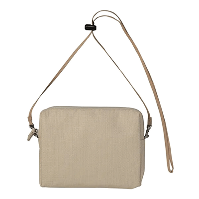 雑貨 ポーチ ATELIER tsutsumu アトリエ包む ポーチ ベージュ ナチュラル ショルダーポーチ H-AA052-株式会社包む