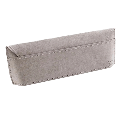 雑貨 ペンケース・カードケース ATELIER tsutsumu アトリエ包む 立てられるペンケース グレー H-AA062-株式会社包む