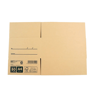 梱包資材 発送梱包用段ボール 10個入 A4 約315×D225×H138mm FSCリサイクル 配送ボックス 箱 H-YF007-株式会社包む