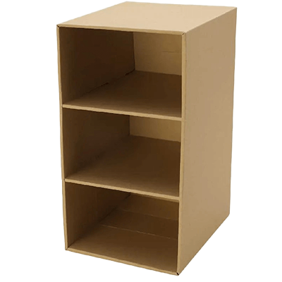 収納 デスク収納 1個入 カラーBOX クラフト H-T9051-株式会社包む