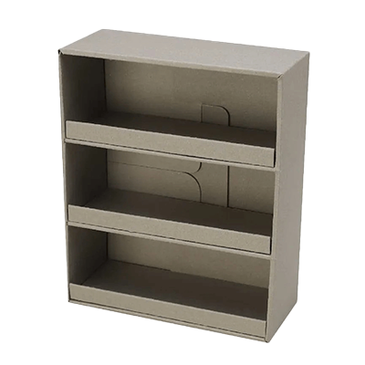 収納 デスク収納 1個入 ミニシェルフ グレー H-T9061-株式会社包む