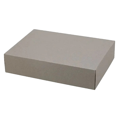 収納 デスク収納 1個入 フタ付きBOX お道具箱 グレー Mサイズ H-T9048-株式会社包む