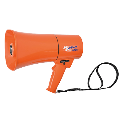 スターターメガホン (6W) TSS-001-株式会社ノボル電機