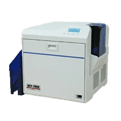 カードプリンタ 再転写印刷プリンタ ICカード発行のスタンダードモデル DCP-7000-株式会社アイアンドディ